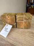 Handmade Natural Wood Drink Coasters