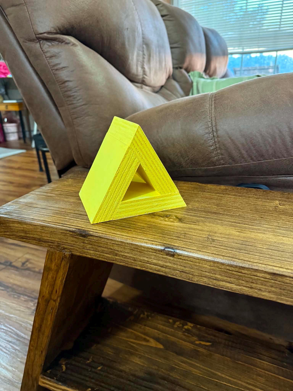 Painted hand made book stand