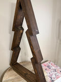 Rustic Handcrafted Wooden Christmas Tree Frame