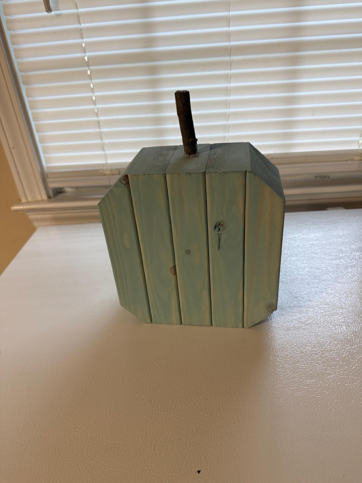 8” Hand made pumpkin .