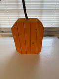 10”  Hand made pumpkin .